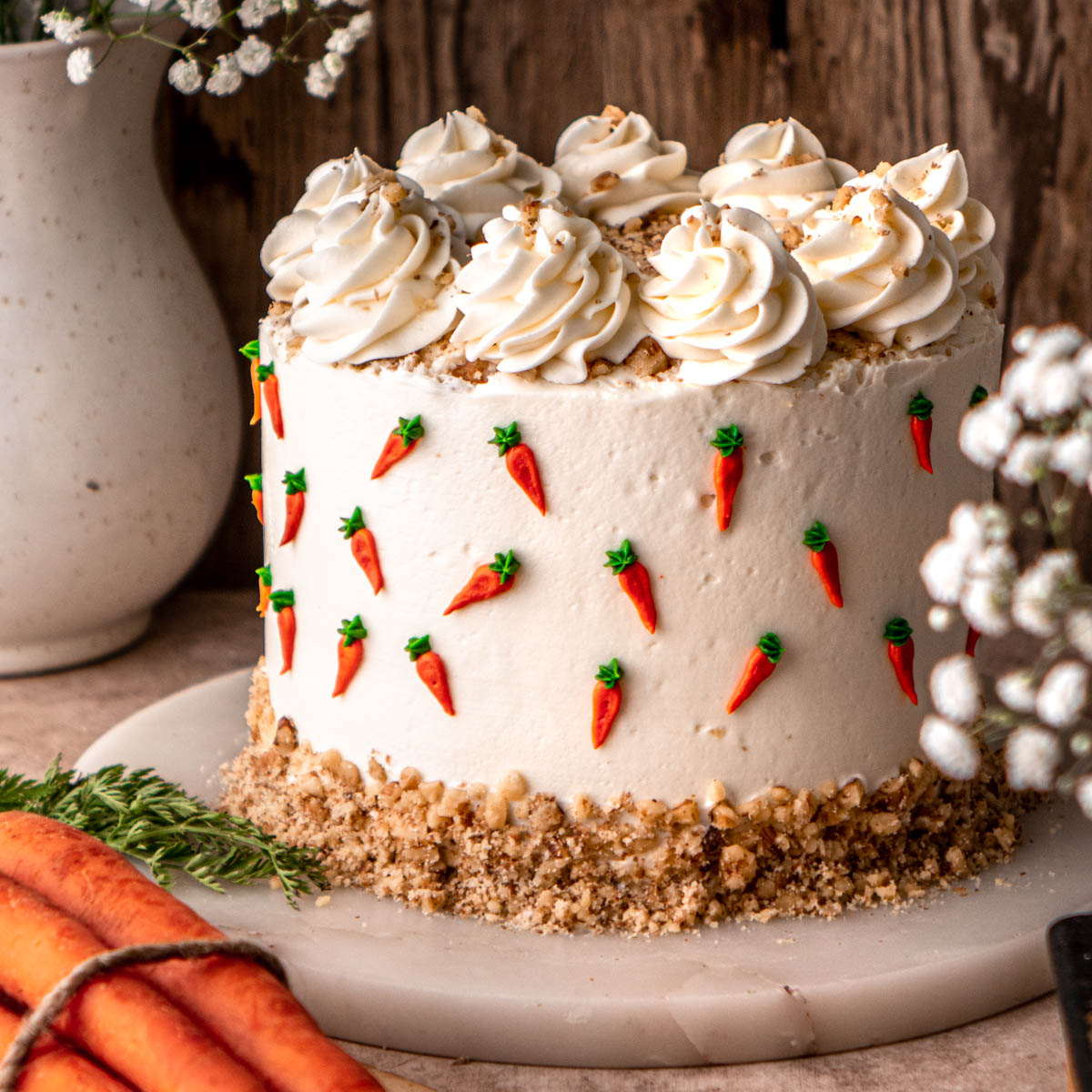 The Best Carrot Cake Recipe - In Bloom Bakery