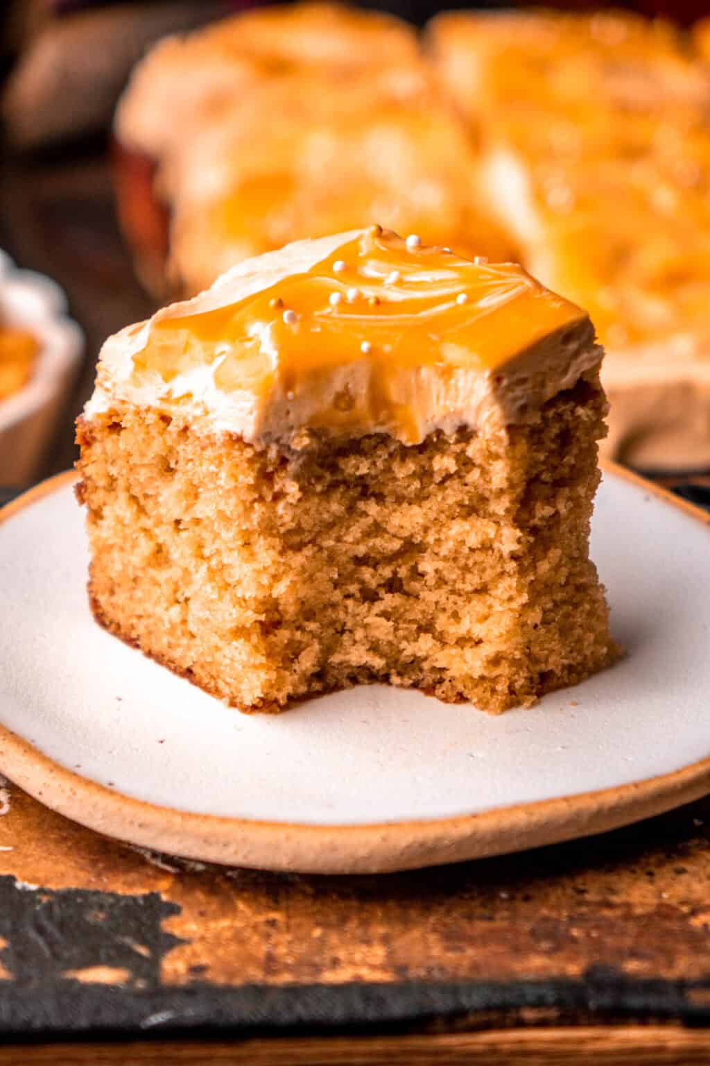 Harry Potter Butterbeer Cake In Bloom Bakery