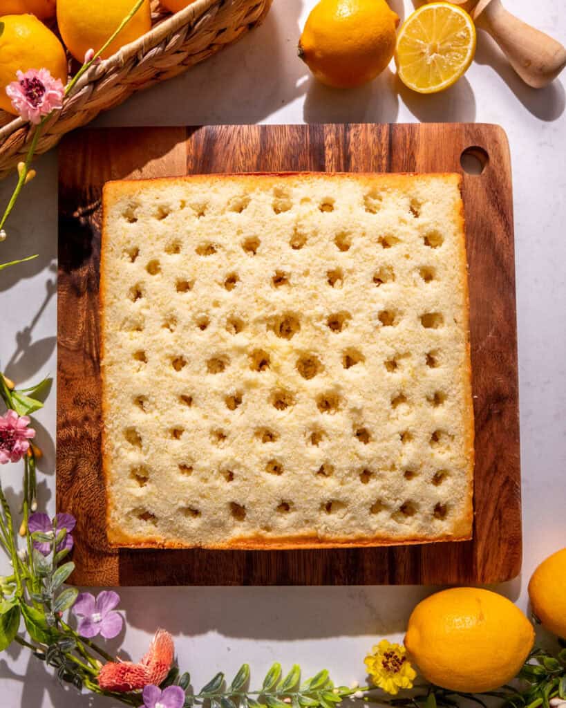 Lemon Tiramisu Cake - In Bloom Bakery
