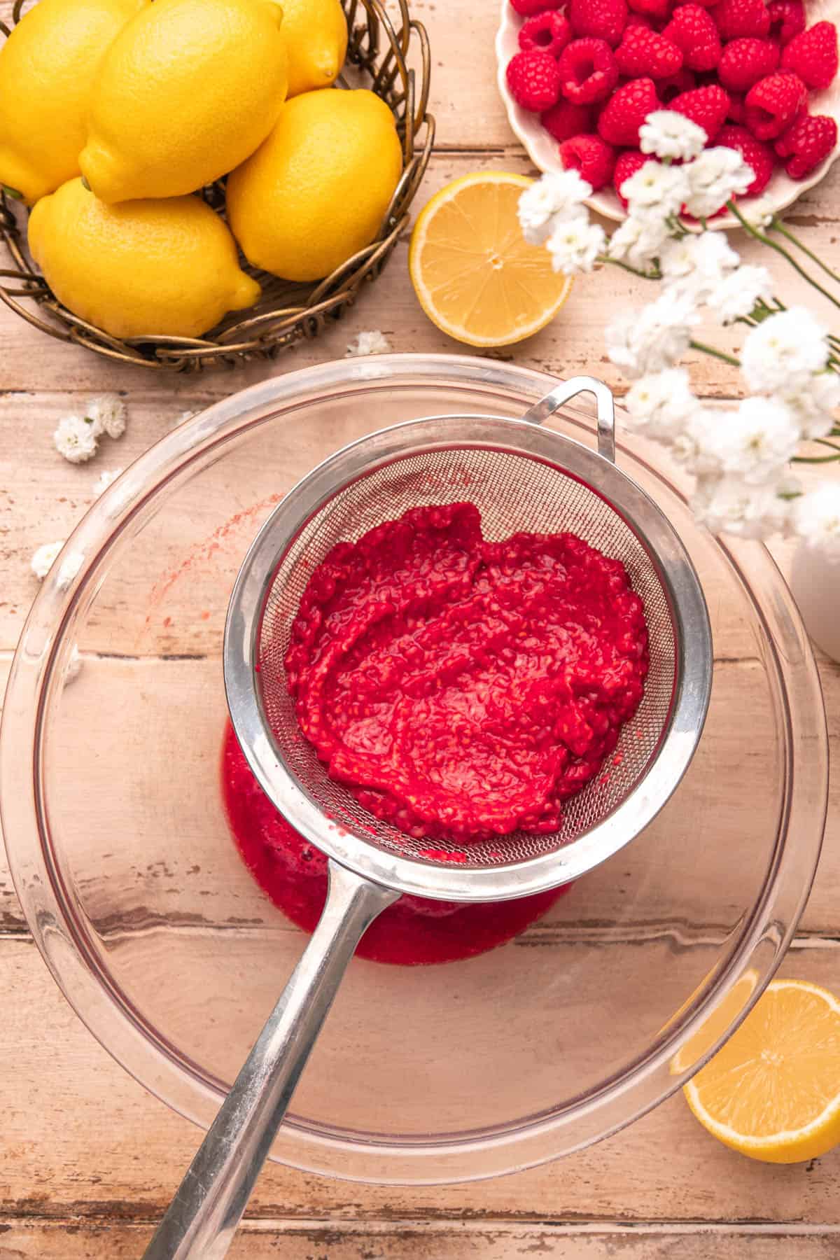Lemon Raspberry Rolls - In Bloom Bakery