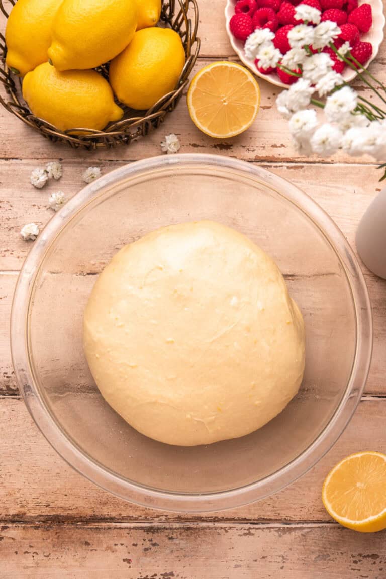 Lemon Raspberry Rolls - In Bloom Bakery