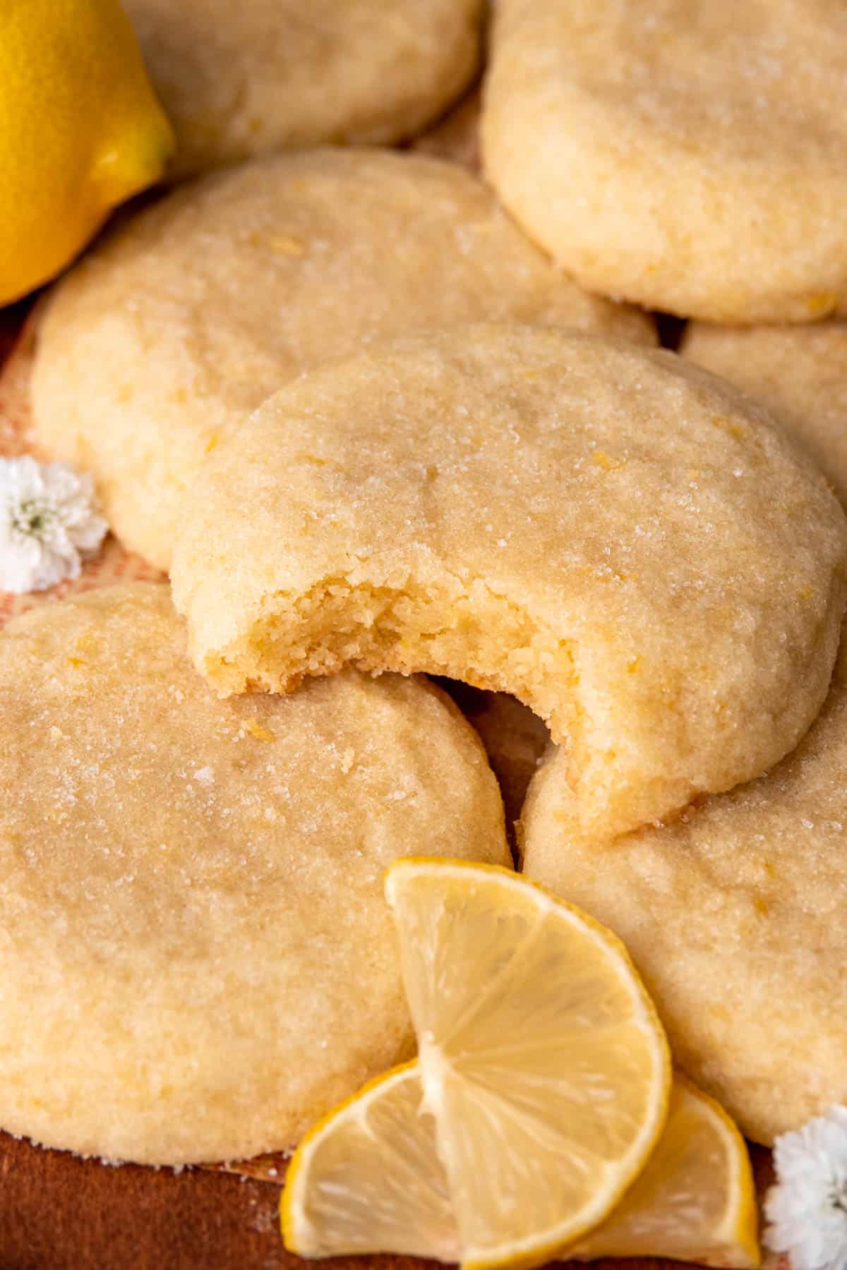 Lemon Sugar Cookies - In Bloom Bakery -